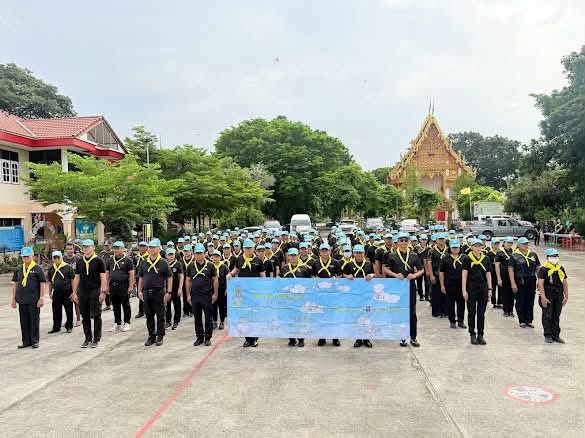 พช หนองโดน ร่วมกิจกรรมจิตอาสาพัฒนาบำเพ็ญสาธารณประโยชน์ เพื่อถวายเป็นพระราชกุศลเนื่องในโอกาสพระราชพิธีมหามงคลเฉลิมพระชนมพรรษา พระบาทสมเด็จพระเจ้าอยู่หัว 28 กรกฎาคม